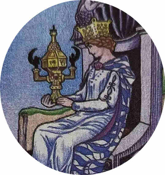 XXIII 圣杯女王（Queen of Cups）