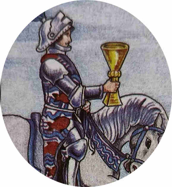 XXIV 圣杯骑士（Knight of Cups）