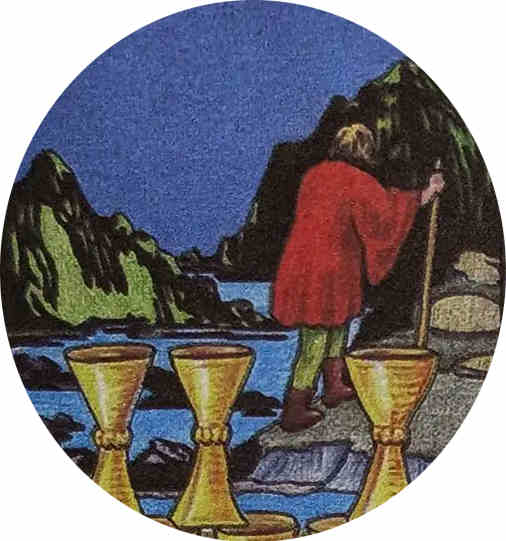 XXXIII 圣杯八（Eight of Cups）