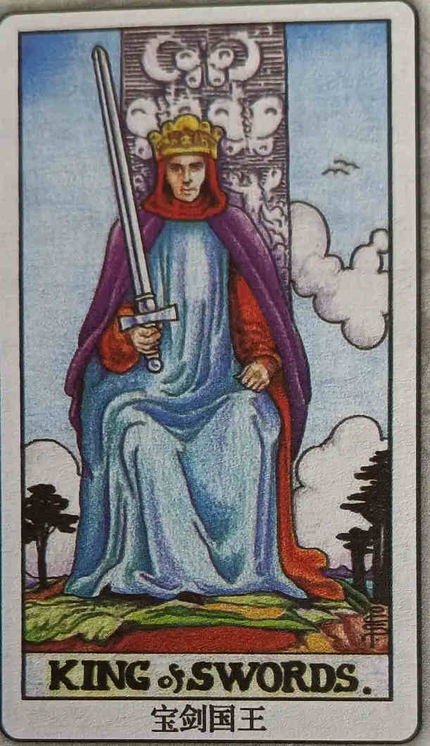 XXXVI 国王宝剑（King of Swords）