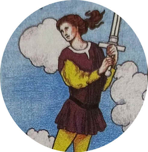 XXXIX 宝剑侍从（Page of Swords）