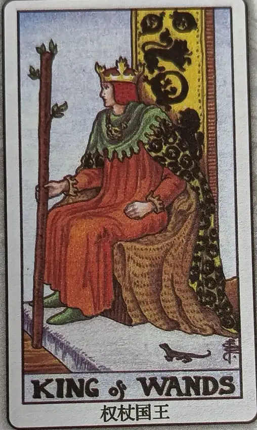 L 权杖国王（King of Wands）