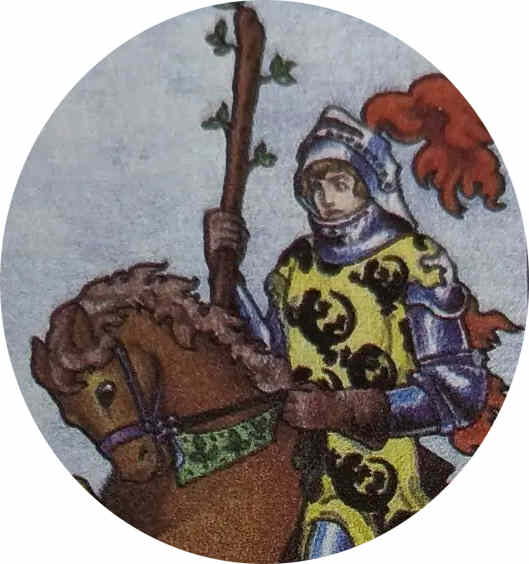 LII 权杖骑士（Knight of Wands）