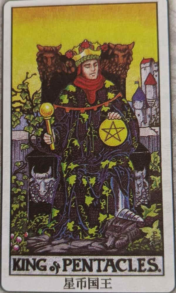 LXIV 金币国王（King of Pentacles）
