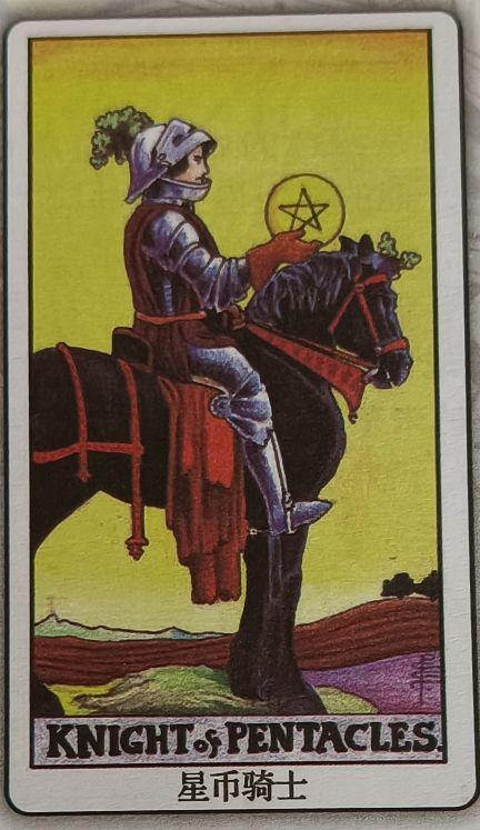 LXVI 金币骑士（Knight of Pentacles）