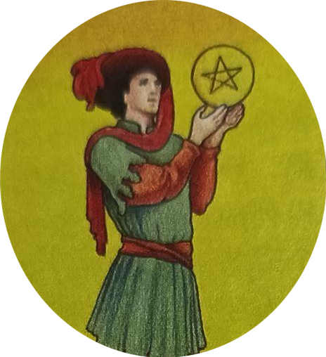 LXVII 金币侍从(Page of Pentacles)